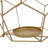 10.2X10.2X21.5" Metal Candle Holder