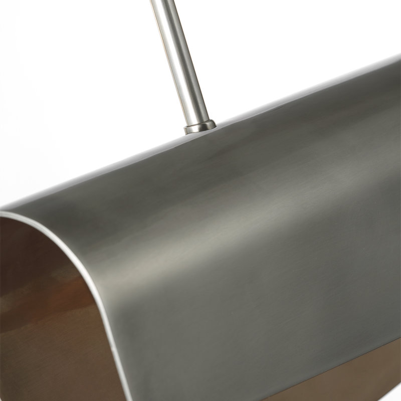 Kelly Wearstler Piel 48" Linear Pendant, Pewter