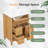 24" Bathroom Vanity With Sink Wood, Bathroom Vanity Cabinet With One Flip Drawer And Two Drawers, Adjustable Shelf-1260655400