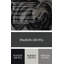 «Lyrical Abstraction 49», art mural en métal gris-1430002269