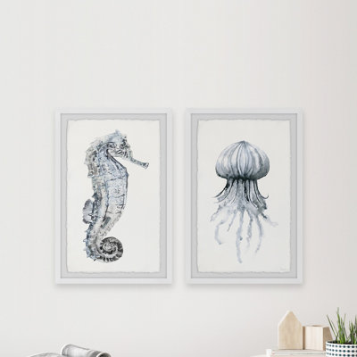 Hippocampe et méduse Diptyque