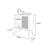 Small Modern Simple Accent Cabinet 1 -Drawer Accent Cabinet