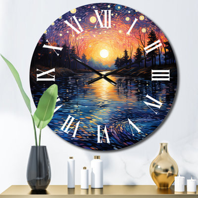 Metal Wall Clock