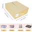 Bed Sheet Organisers, Foldable Bedding Storage Box, 4 Pack Space Saving Underbed Storage Bags For Closet, Bedding Covers, Blankets, Clothes-1213551317