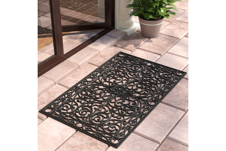 Kaitlin Gatsby Non-Slip Outdoor Door Mat