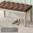 Boswick Linen Upholstered Bench-341042358-346529069