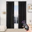 Ensemble de rideaux en chenille Clemmence Smart-1895516622-1895516623