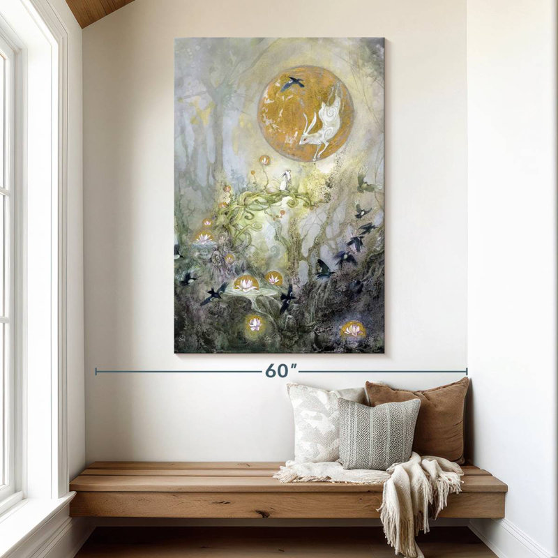 Kelan Moongazing, 51" H x 34" W