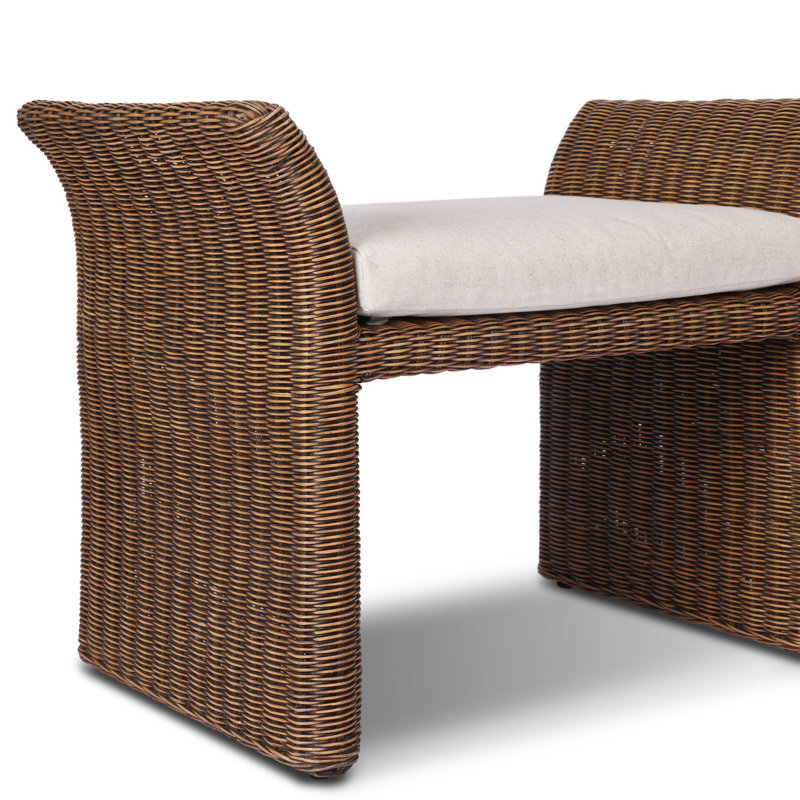 Fiora Upholstered Accent Stool