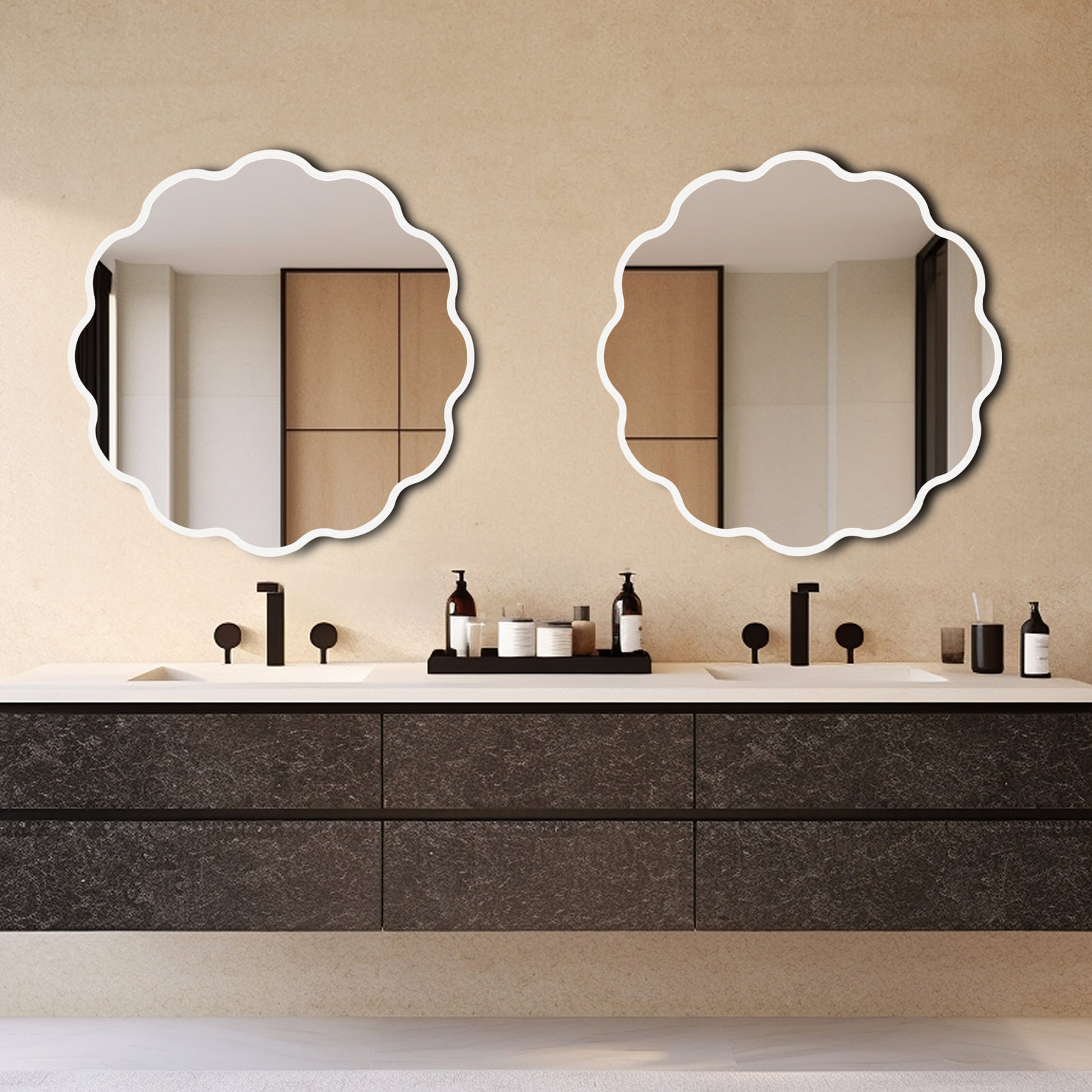 Anderson Mirror, White