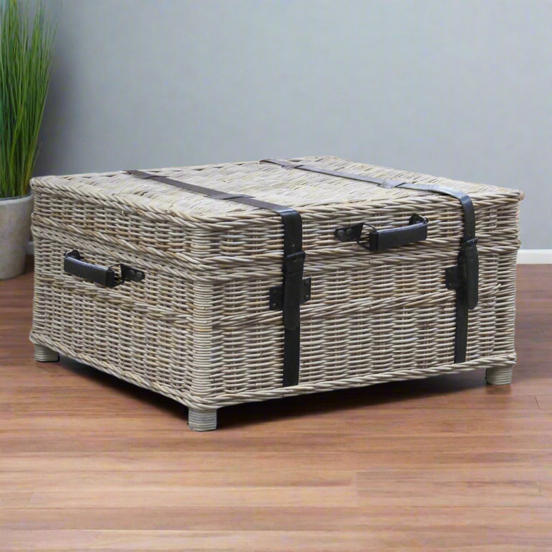 Table basse avec rangement Burchard