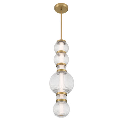 Mini-luminaire suspendu 8 po Cordel