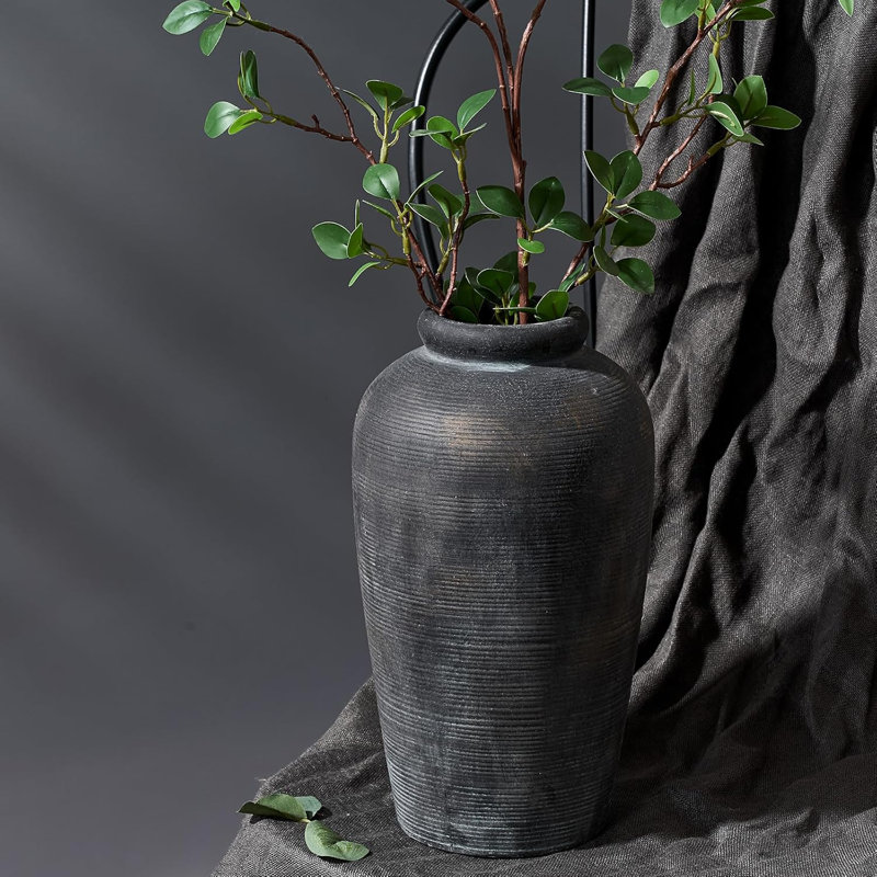 Large Ceramic Plain Vase