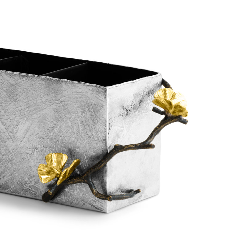 Butterfly Ginkgo Flatware Caddy