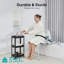 Chaise de douche coulissante robuste avec siège pivotant, banc de transfert de baignoire rotatif et siège de sécurité pour baignoire avec ventouse antidérapante