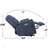 Power Lift Recliner Chair With Massage, Heat, And USB Ports For Elderly, Comfortable And Durable Motion Mechanism-1099474986