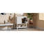 Meuble-lavabo blanc de 30 pouces avec lavabo en céramique et rangement polyvalent - idéal pour les petites salles de bain-1621238396