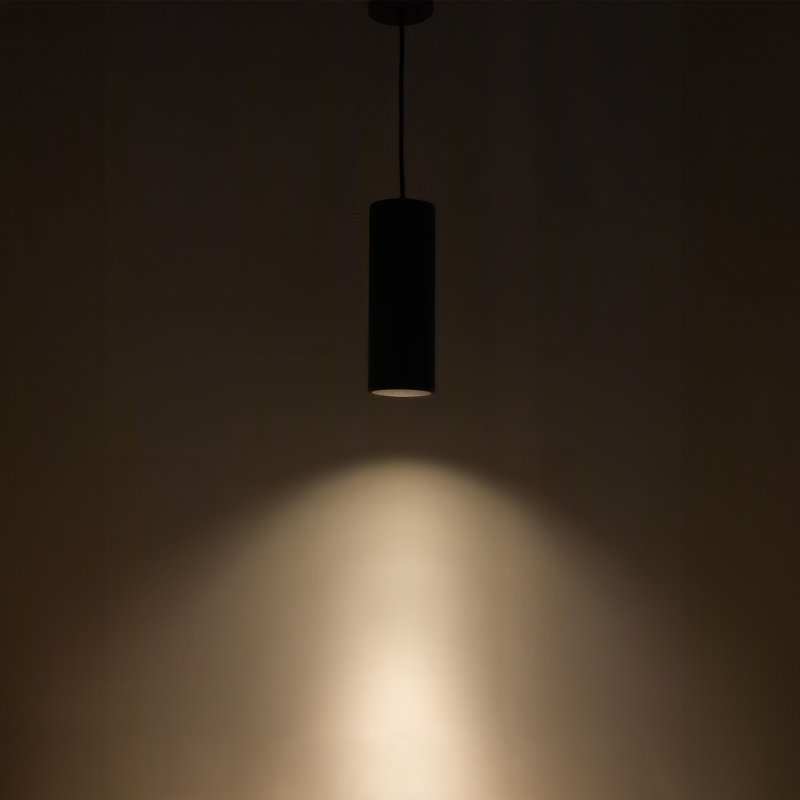 Lorna 1 - Light LED Pendant, Black