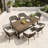 Outdoor  Wood Dining Table