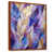 Toile avec cadre flottant brun