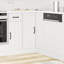 Kitchen Corner Base Cabinet Lucca High Gloss Engineered Wood-628651030