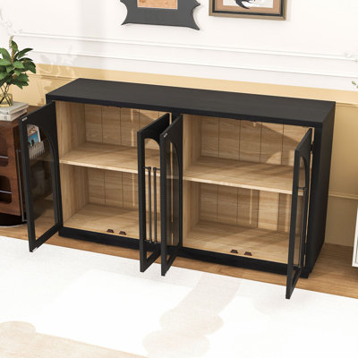 Sideboard Buffet Cabinet with Adjustable Shelves
