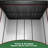 10 Ft. W X 7 Ft. D Plastic Storage Shed With Floor