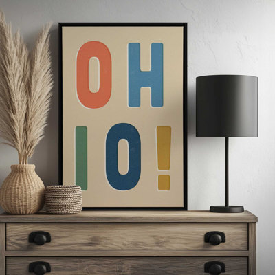 OHIO! by Deny Designs Art Print