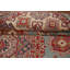 Tapis oriental bleu fait à la main Kazak