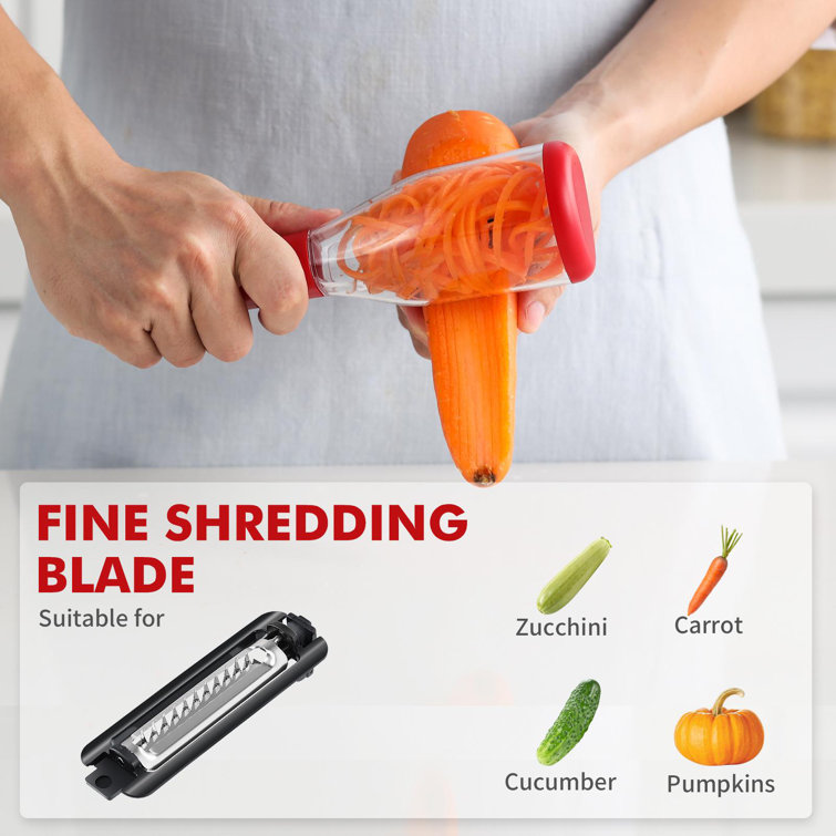  Vegetable Peeler with Storage Container with 3