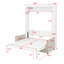 Lit escamotable mural Murphy avec coussin-1337499624-1337499627