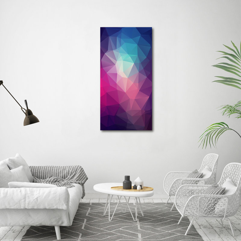Abstraction Background - Wrapped Canvas Print