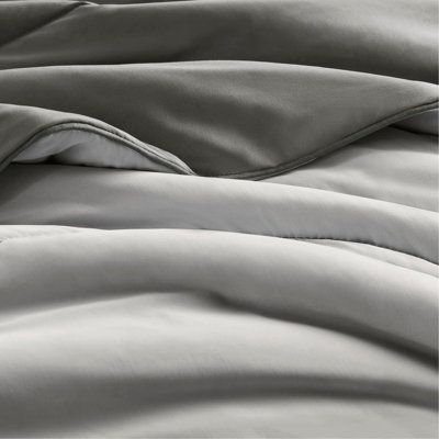 Couverture d'édredon réversible 1 pièce Tencel