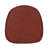 Non-Slip Mid Century Modern Shell Chair Cushion, Extra Thick Filling-1271790685