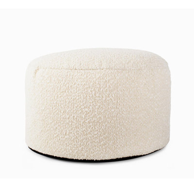 Pouf rond de 22 po de largeur