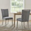 Badgery 37.8" H Upholstered Solid Wood Dining Chair
