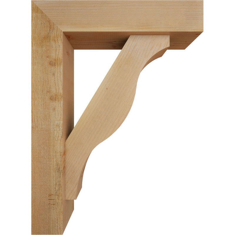 Support Funston Block avec support décalé, 30 x 22, Sapin Douglas de l 6 po (scié brut)