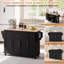 92 cm W Kitchen Island with Top-131255145