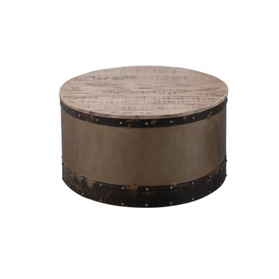 Heavy Industry Drum Coffee Table