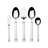 Fitz And Floyd Everyday Bistro Band 45-Pc Flatware Set, Service For 8