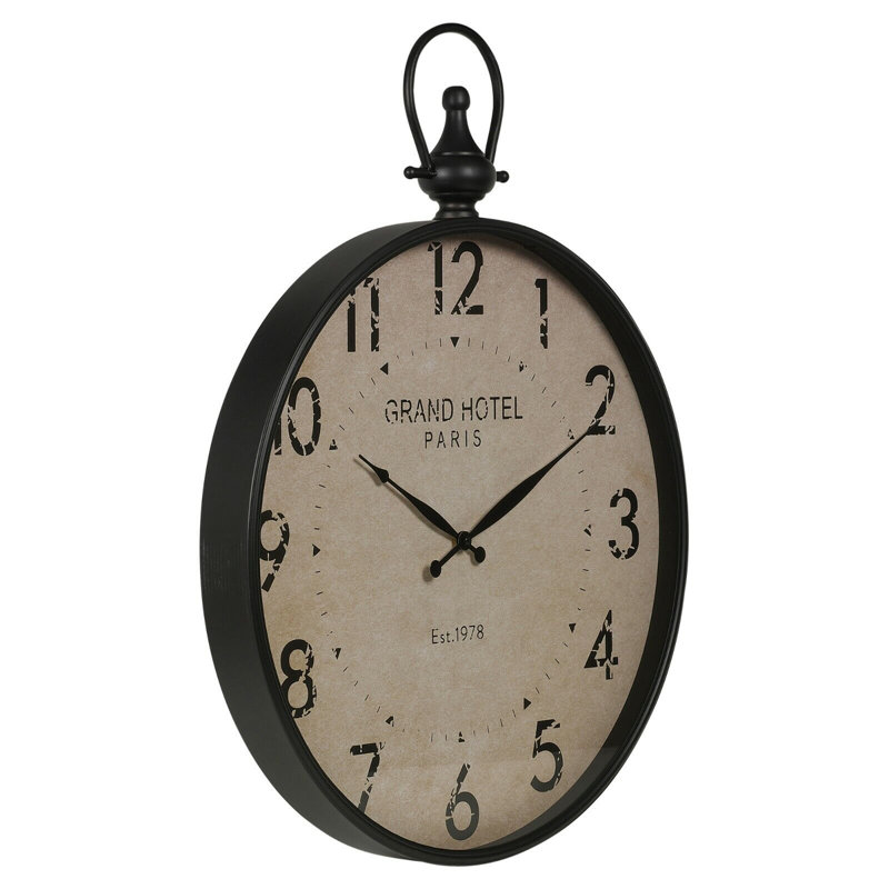 Agatino Metal Wall Clock