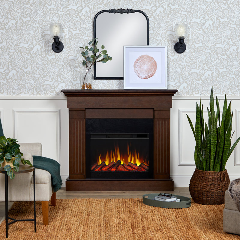 Crawford 47" Slim Electric Fireplace by Real Flame