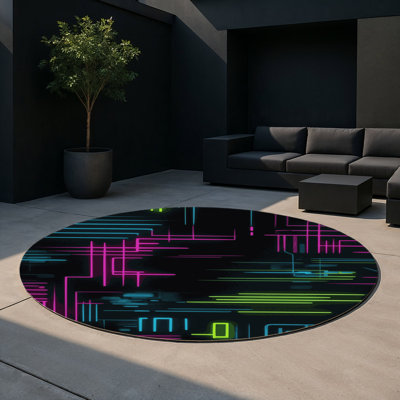 Tapis d'intérieur et d'extérieur Prism Fade