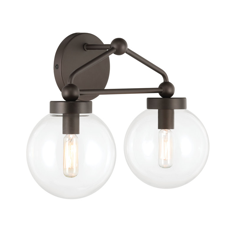 Coiffeuse Stella, 80 W, Deux lumières, H 10,75 po x l 14,75 po x P 7 po