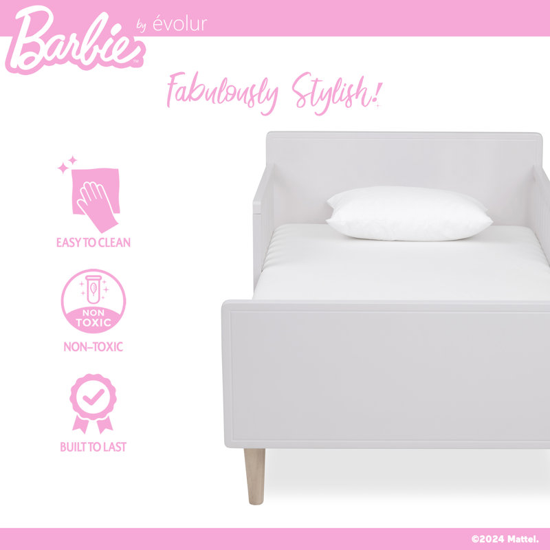 Barbie Los Altos Toddler Bed, Lavender Sky