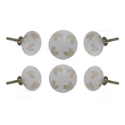 Love Out Oversized 1.6" Diameter Mushroom Knob Multipack