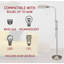 Ekalaka 58.25'' Task Floor Lamp-544557163