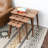 Ensemble de tables basses 3 pièces Beauton