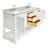 Moille 73" Double Bathroom Vanity in White, with 1.5 Italian Carrara Marble Top, Rectangle Sink-53400957-3248042