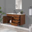 Bexley 42" Wall-Mounted Single Bathroom Vanity with Quartz Top